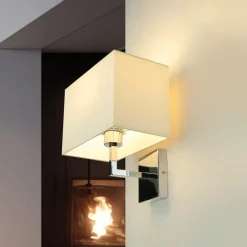 Nowodvorski Moderne Wandleuchte E27 HOTEL< Stofflampen|Moderne Lampen