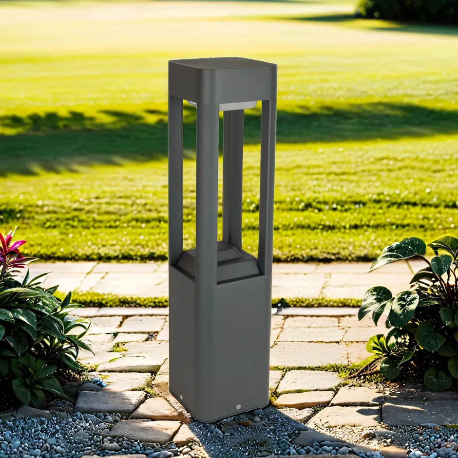 Metall Lampen|Wegeleuchten*SU-MA Moderne Wegeleuchte Anthrazit 50 cm IP54 GX53