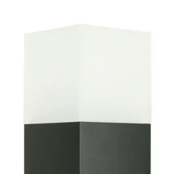 Wegeleuchten|Moderne Außenleuchten*SU-MA Moderne Wegeleuchte Schwarz 40cm IP44 eckig