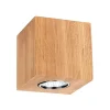 Spot Light Moderner Deckenspot Holz Eiche B:10cm< Moderne Lampen|Holzlampen