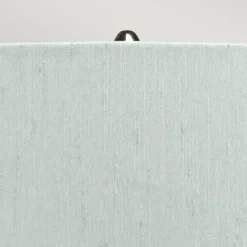 Wohnzimmerlampen|Glaslampen*Elstead Nachttischlampe Glas Stoff 78,7 cm beleuchteter Sockel