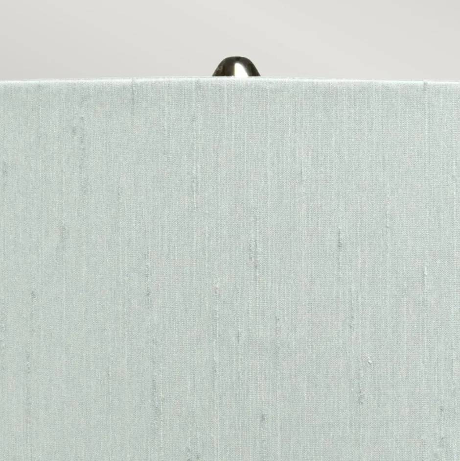 Wohnzimmerlampen|Glaslampen*Elstead Nachttischlampe Glas Stoff 78,7 cm beleuchteter Sockel