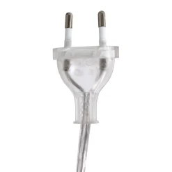 Steinhauer Nachttischlampe Metall Glas in Stahl Weiß E27 45 cm< Tischlampen|Schlafzimmer Lampen