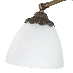 Giovanni Battista Nachttischlampe Weiß Messing< Lampen Aus Aller Welt|Metall Lampen