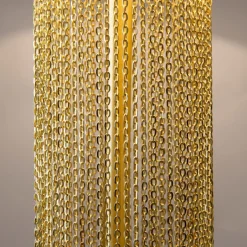 Maytoni Nachttischleuchte Edelstahl Stoff 47 cm in Gold Weiß< Tischlampen|Schlafzimmer Lampen