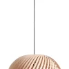 Schlafzimmer Lampen|Feuchtraumleuchten*ALDEX Natürliche Hängelampe Holz wohnlich E27 Ø45 cm rund