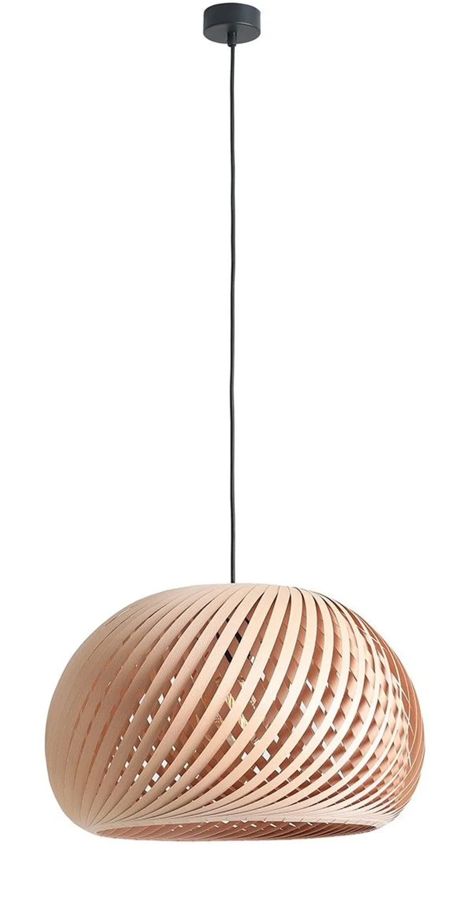 Schlafzimmer Lampen|Feuchtraumleuchten*ALDEX Natürliche Hängelampe Holz wohnlich E27 Ø45 cm rund