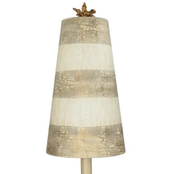 Stofflampen|Designerlampen*Elstead Niedrige Stehleuchte SELVA modernes Design 114cm