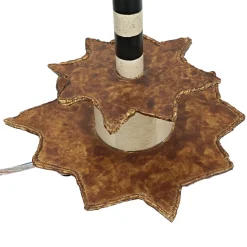 Stofflampen|Designerlampen*Elstead Niedrige Stehleuchte SELVA modernes Design 114cm