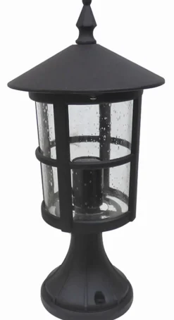 Außenleuchten Antik|Gartenlaternen*Lido Nostalgische Außenlampe HENA Schwarz IP43 E27