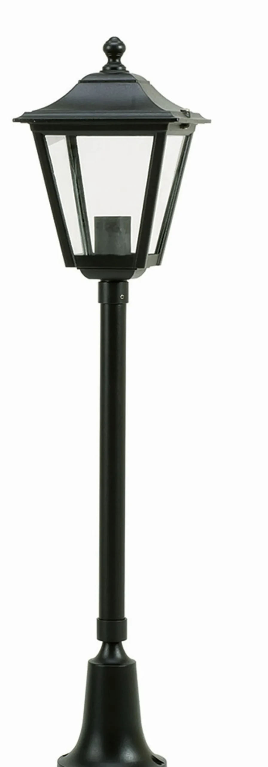 Lido Nostalgische Wegeleuchte Schwarz 83 cm IP44 Rustikal< Außenleuchten Antik|Gartenlaternen