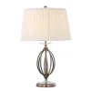 Tischlampen|Designerlampen*Elstead Opulente Tischlampe CANDELA Klassisch 56,5cm Stoff