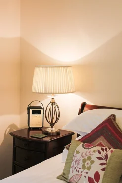 Tischlampen|Designerlampen*Elstead Opulente Tischlampe CANDELA Klassisch 56,5cm Stoff