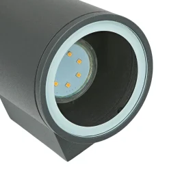 SU-MA Outdoor Wandleuchte Anthrazit IP54 Aluminium GU10< Außenwandleuchten|Metall Lampen