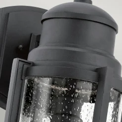 Außenleuchten Antik|Außenwandleuchten*Elstead Outdoor Wandleuchte Schwarz IP44 Maritim LERA