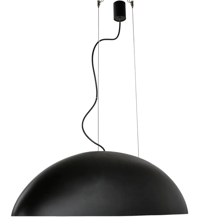 Esszimmer Lampen|Wohnzimmerlampen*Nowodvorski Ovale Pendelleuchte Schwarz Gold L:117cm groß