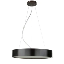 Lamkur Pendel Hängelampe Holzleuchte Braun Esszimmer rund< Hängelampen|Esszimmer Lampen