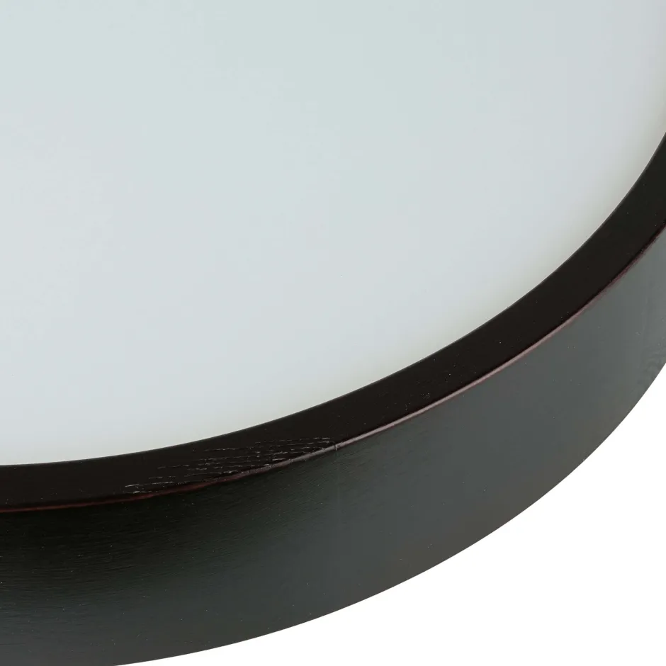 Lamkur Pendel Hängelampe Holzleuchte Braun Esszimmer rund< Hängelampen|Esszimmer Lampen