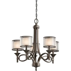 Hängelampen|Moderne Lampen*Elstead Pendellampe CANELADO Bronze Wohnzimmer Leuchte