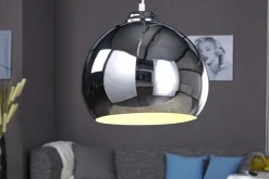 Invicta Interior Pendellampe Ø30cm rund Retro Lampe Esszimmer Kugel< Hängelampen|Esszimmer Lampen