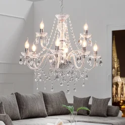 Invicta Interior Pendellampe E14 Klassisch imposant Kronleuchter< Hängelampen|Esszimmer Lampen