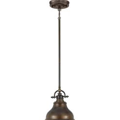 Elstead Pendellampe RURAL Bronze Ø20cm Esstisch Lampe< Hängelampen|Wohnzimmerlampen