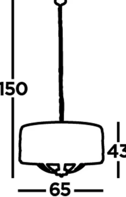 Searchlight Pendelleuchte Art Déco Ø 65 cm rund 8x E14 Kristall Schirm< Hängelampen|Wohnzimmerlampen