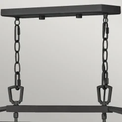 Elstead Pendelleuchte außen 101,6 cm lang E14 IP44 Schwarz Vintage< Metall Lampen|Vintage Lampen