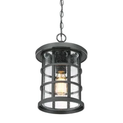 Elstead Pendelleuchte außen IP44 E27 Rustikal Schwarz antik< Vintage Lampen|Rustikale Lampen