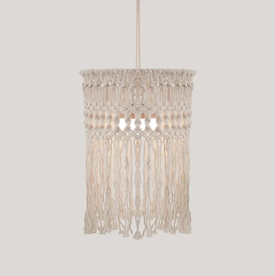 Newgarden Pendelleuchte außen kabellos LED Akku IP54 Ø 30cm Beige 2700K< Metall Lampen|Hängeleuchten Außen