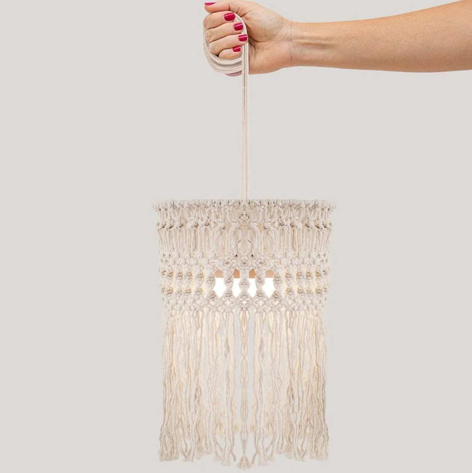 Newgarden Pendelleuchte außen kabellos LED Akku IP54 Ø 30cm Beige 2700K< Metall Lampen|Hängeleuchten Außen