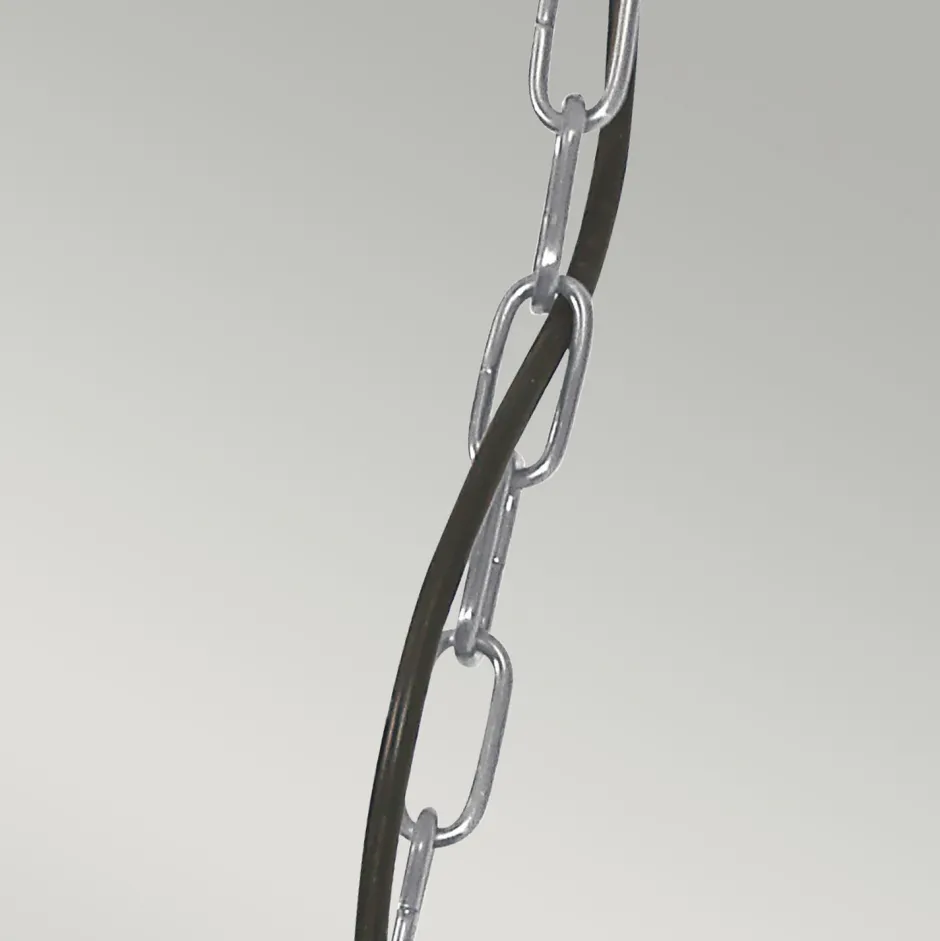 Außenleuchten Antik|Außenleuchten Messing*Elstead Pendelleuchte Außen Messing Glas in Nickel IP44