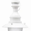 Lido Pendelleuchte außen Weiß E27 Messing Glas IP43 D: 20 cm< Messinglampen|Maritime Lampen