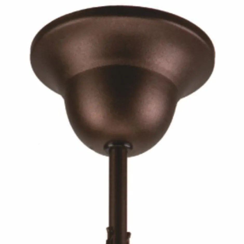 Hängelampen|Esszimmer Lampen*Lamkur Pendelleuchte Braun Metall Esstisch Rustikal 3xE27