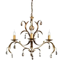 Elstead Pendelleuchte CANDELA 10 Bronze Lampe Esstisch< Hängelampen|Esszimmer Lampen