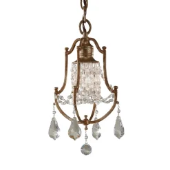 Elstead Pendelleuchte CANDELA 14 Ø19cm Barock Lampe< Designerlampen|Glaslampen