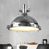 Invicta Interior Pendelleuchte Ø45cm Industrie Wohnzimmerlampe Chrom< Hängelampen|Industrie Lampen
