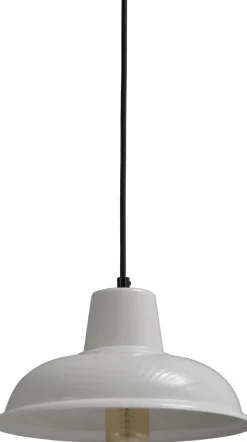 Industrie Lampen|Vintage Lampen*Masterlight Pendelleuchte DI PANNA in Weiß