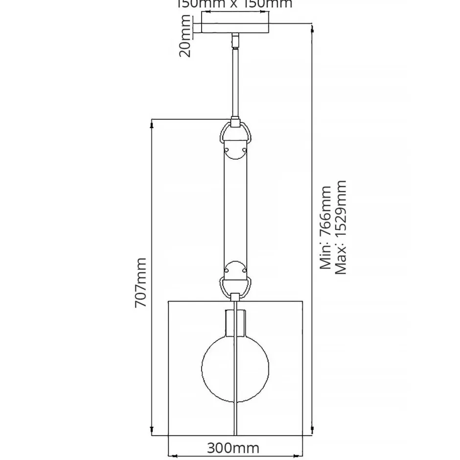 Elstead Pendelleuchte E27 B: 30 cm H: max. 152,9 cm verstellbar< Bürolampen|Wohnzimmerlampen