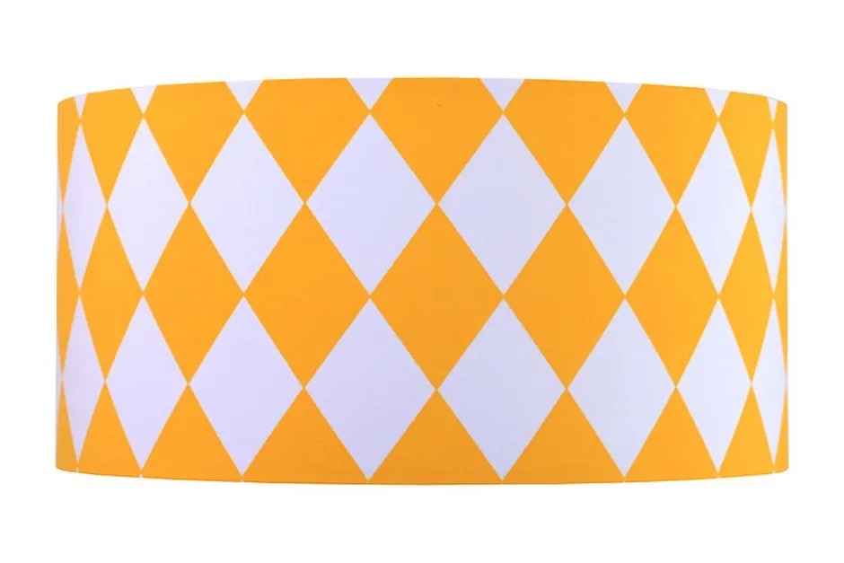 BPS Koncept Pendelleuchte ERIK Weiß Orange rund Retro Esstisch< Hängelampen|Esszimmer Lampen