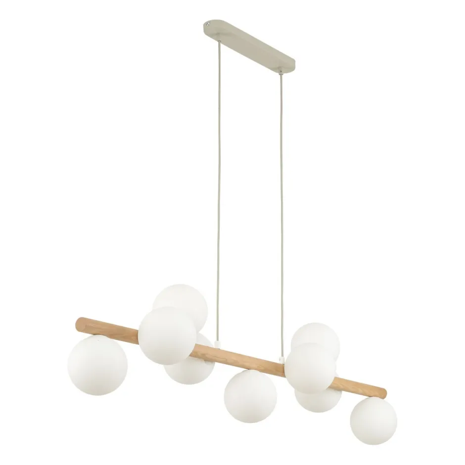 TK Lighting Pendelleuchte Esstisch 117 cm lang H: max. 125 cm verstellbar< Hängelampen|Bürolampen