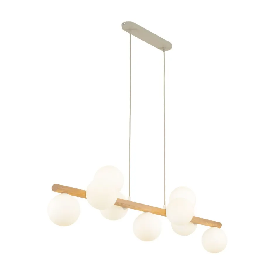 TK Lighting Pendelleuchte Esstisch 117 cm lang H: max. 125 cm verstellbar< Hängelampen|Bürolampen