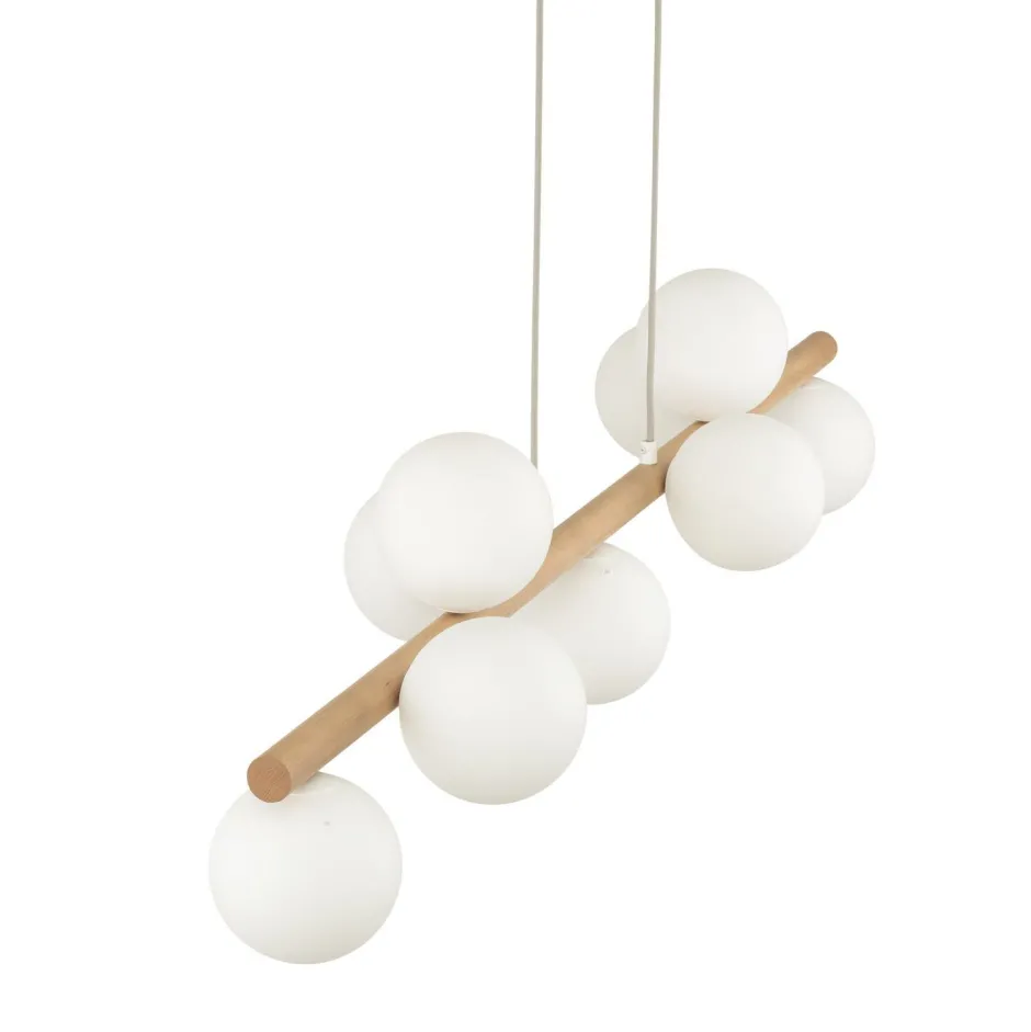 TK Lighting Pendelleuchte Esstisch 117 cm lang H: max. 125 cm verstellbar< Hängelampen|Bürolampen