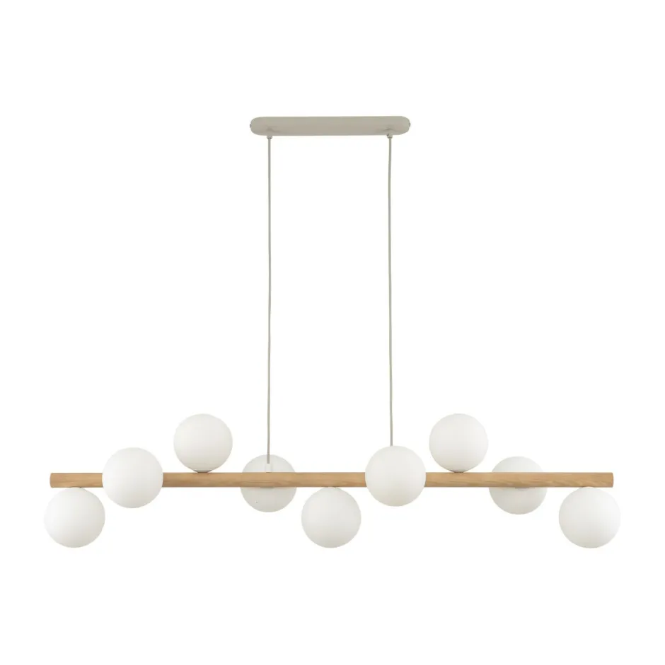 TK Lighting Pendelleuchte Esstisch 117 cm lang H: max. 125 cm verstellbar< Hängelampen|Bürolampen
