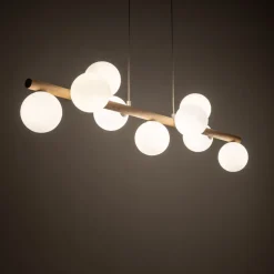 TK Lighting Pendelleuchte Esstisch 117 cm lang H: max. 125 cm verstellbar< Hängelampen|Bürolampen