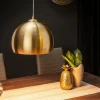 Invicta Interior Pendelleuchte Esstisch in Gold Retro Design MIRRI< Hängelampen|Esszimmer Lampen