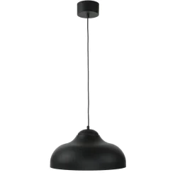 Luminex Pendelleuchte Esstisch Metall rund 40 cm Schwarz Gold< Moderne Lampen|Küchenlampen