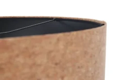 Hängelampen|Moderne Lampen*BPS Koncept Pendelleuchte Esszimmer E27 Ø 60 cm Natur Schwarz Kork