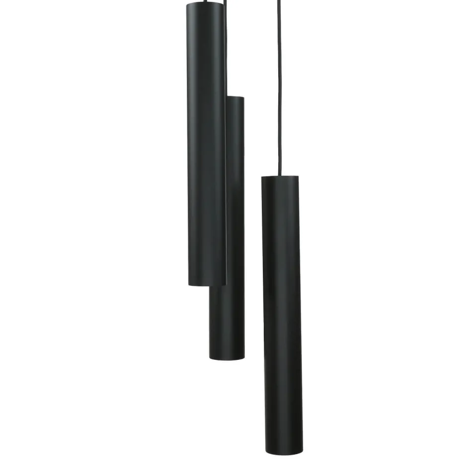 Moderne Lampen|Esszimmer Lampen*Easylight Pendelleuchte EYE Schwarz 3-flmg Wohnzimmer Lampe