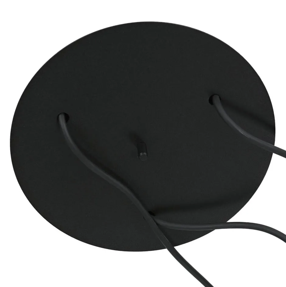 Moderne Lampen|Esszimmer Lampen*Easylight Pendelleuchte EYE Schwarz 3-flmg Wohnzimmer Lampe